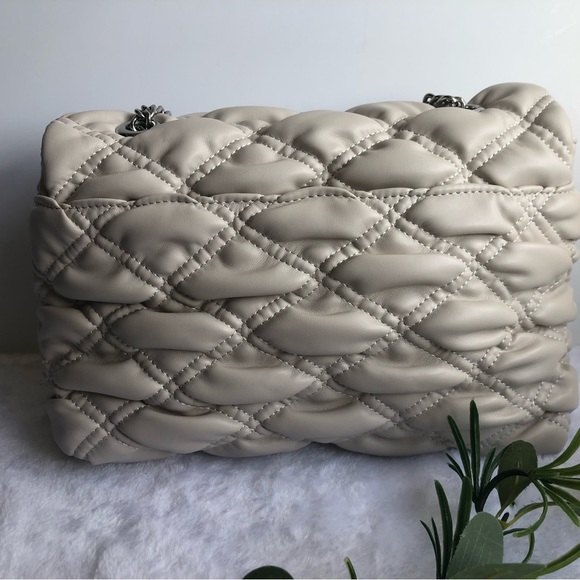 INC International Concepts Ajae Quilted Flap Crossbody, NWT - Picture 2 of 10